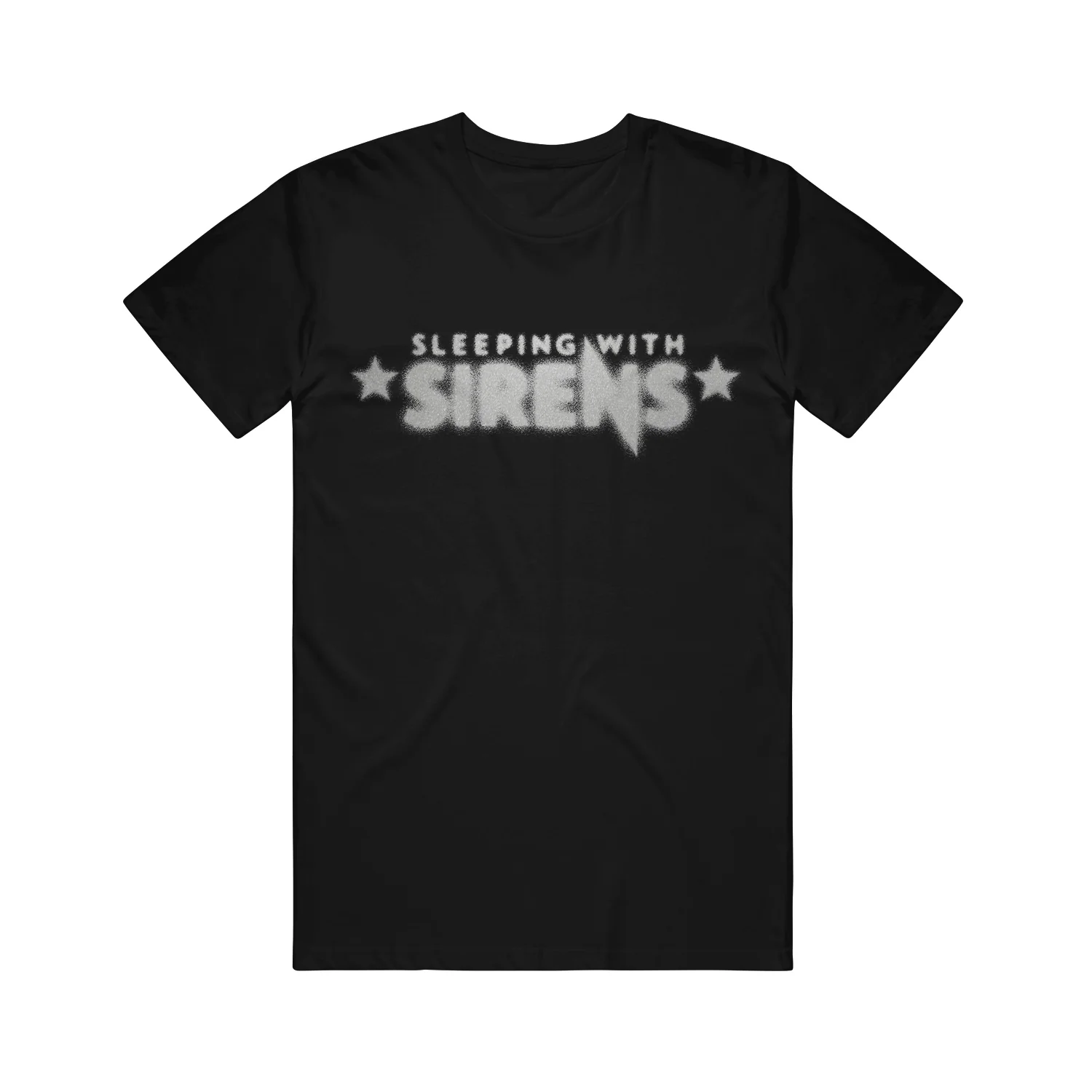 Blurred Logo - Black T-Shirt