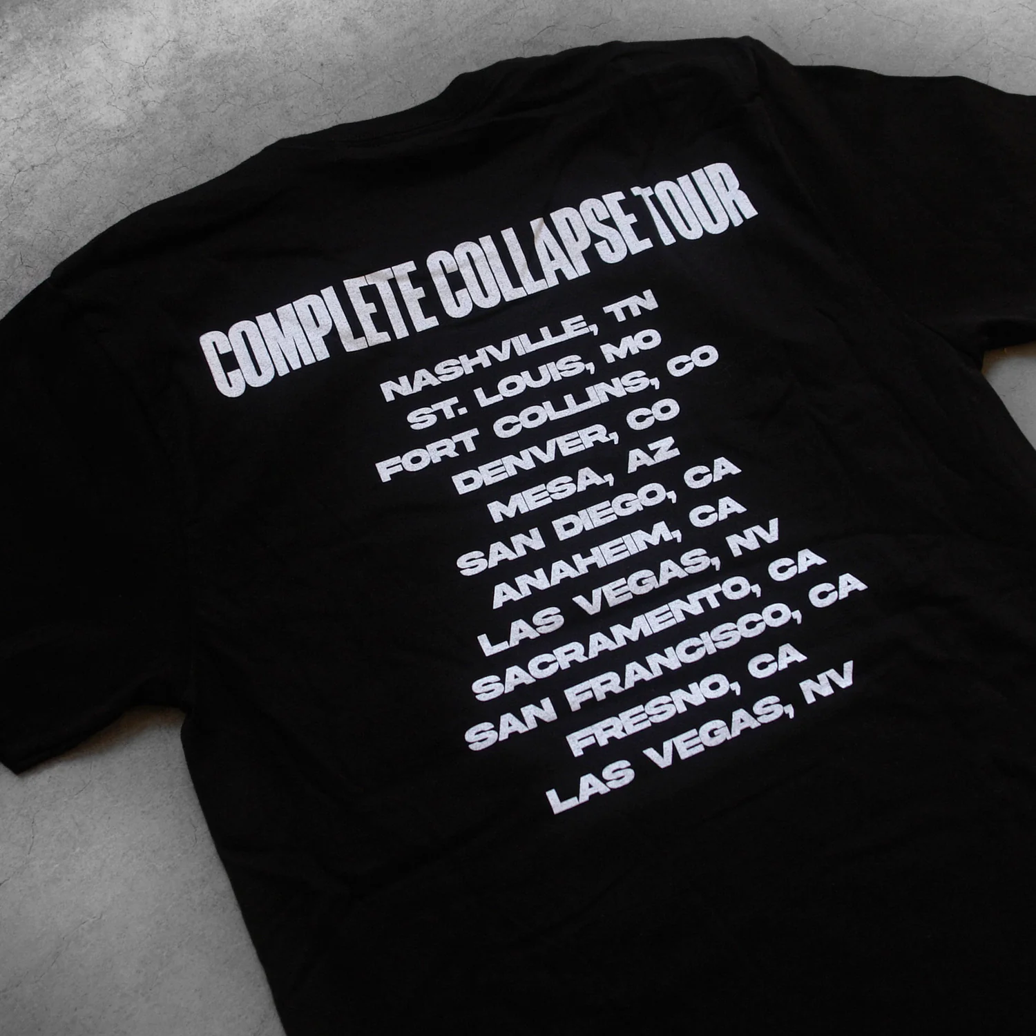 Photo Tour - Black T-Shirt - Image 3
