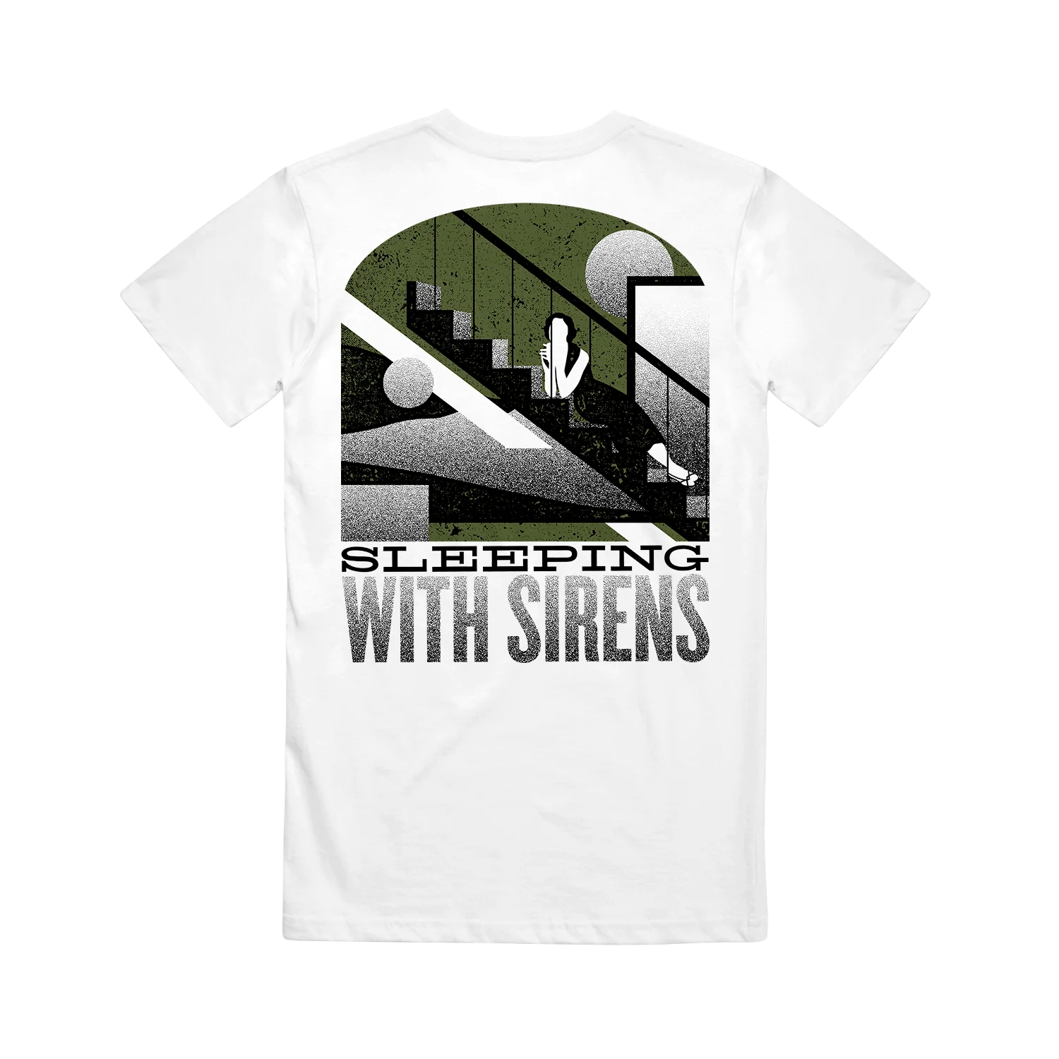 Stairs - White T-Shirt - Image 3